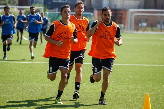 SC Charleroi - Les Zèbres font leurs tests VMA, Hendrickx termine devant Marinos et Baby