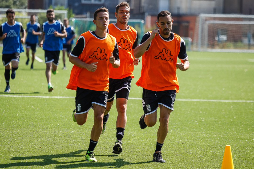 SC Charleroi - Les Zèbres font leurs tests VMA, Hendrickx termine devant Marinos et Baby