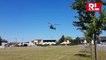 Jarny : un hélicoptère de combat pour la signature de convention avec le lycée Jean-Zay et le 3e RHC