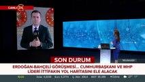 Erdoğan - Bahçeli görüşmesi