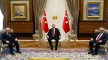 Cumhurbaşkanı Erdoğan, Devlet Bahçeli'yi Kabul Etti