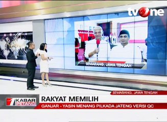 Hasil Akhir Quick Count Ganjar-Yasin Menang Pilgub Jateng