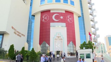 Bahçeli, MHP Genel Merkezi'nden Çıkış Yaptı