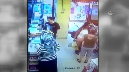 Hırsızlık Anı Güvenlik Kamerasında