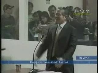 Fujimori rechazó acusación fiscal y se declaró inocente