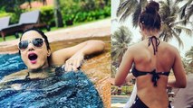 HIna Khan gets TROLLED badly for her BIKINI, during vacation at goa। FilmiBeat