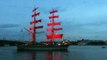 Scarlet Sails rehearsal sweeps along St. Petersburg's Neva during White Nights