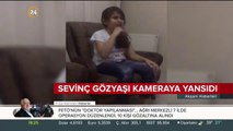 Gözyaşlarına boğuldu