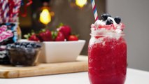 Get Poppin’ this Fourth of July with Strawberry Firecracker Slushies