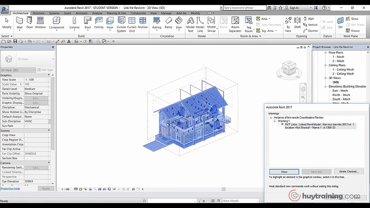 01. Giới thiệu chương trình Revit MEP 2017