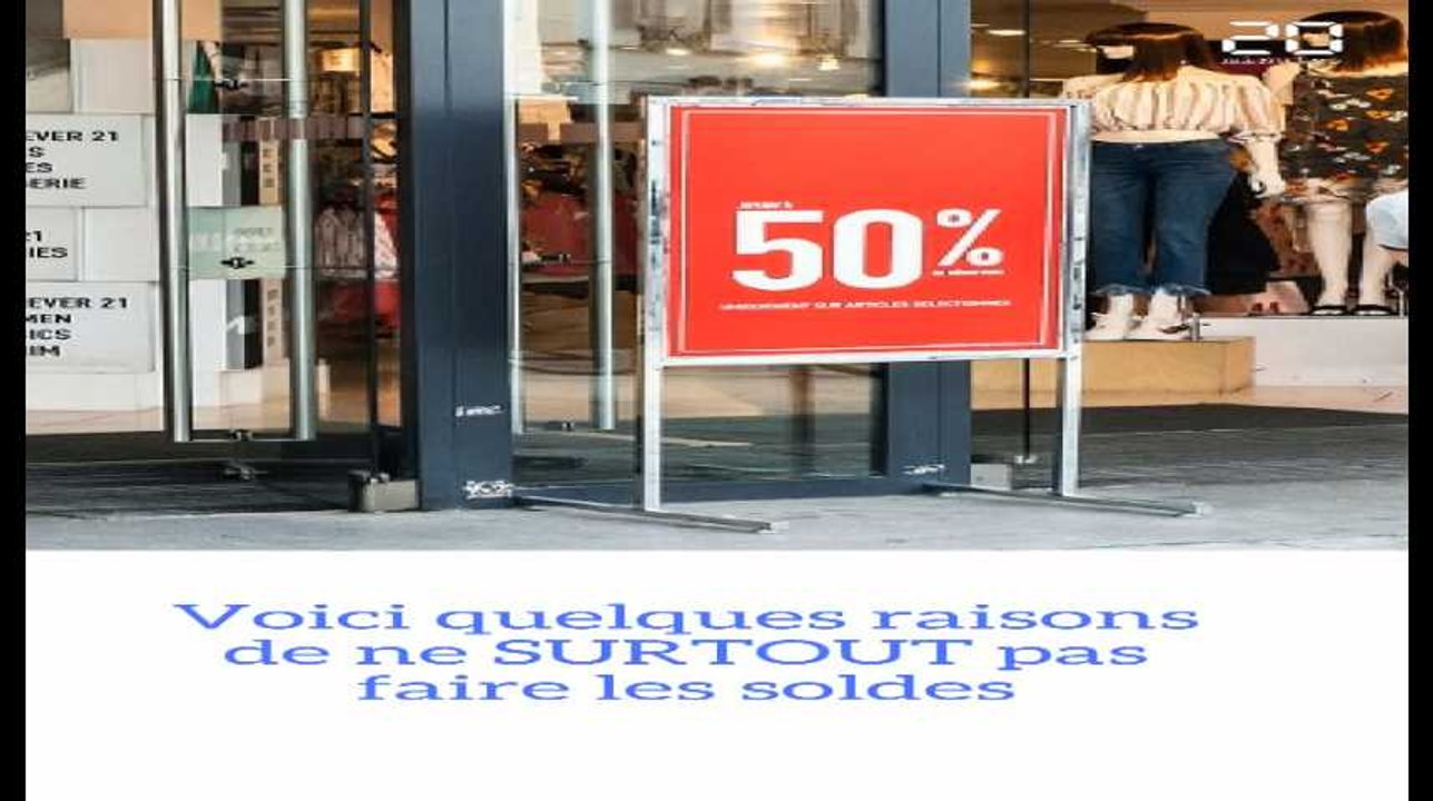 Les bonnes raisons de ne surtout pas faire les soldes
