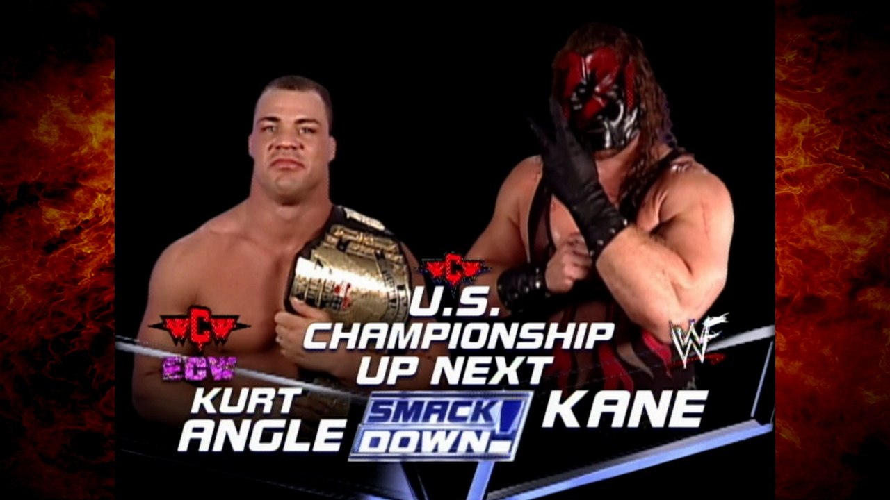 Kane vs Kurt Angle United States Championship Match 11/1/01
