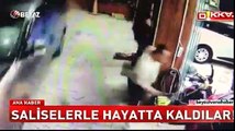 İstanbul Bahçeşehir'de akıl almaz kaza! Saniyelerle kurtuldular