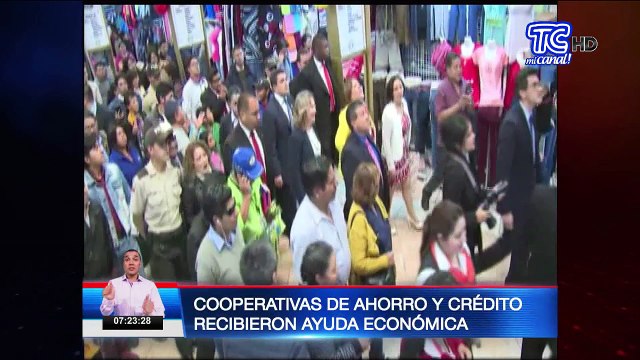 Cooperativas de ahorro y crédito recibieron ayuda económica