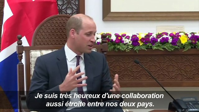 Territoires palestiniens: le Prince William parle de pays
