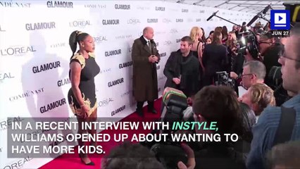 Serena Williams May Quit Tennis If She Gets Pregnant Again