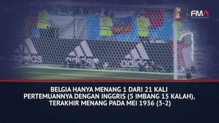 Fact Of The Day - Belgia Inggris Beradu Dengan Gengsi