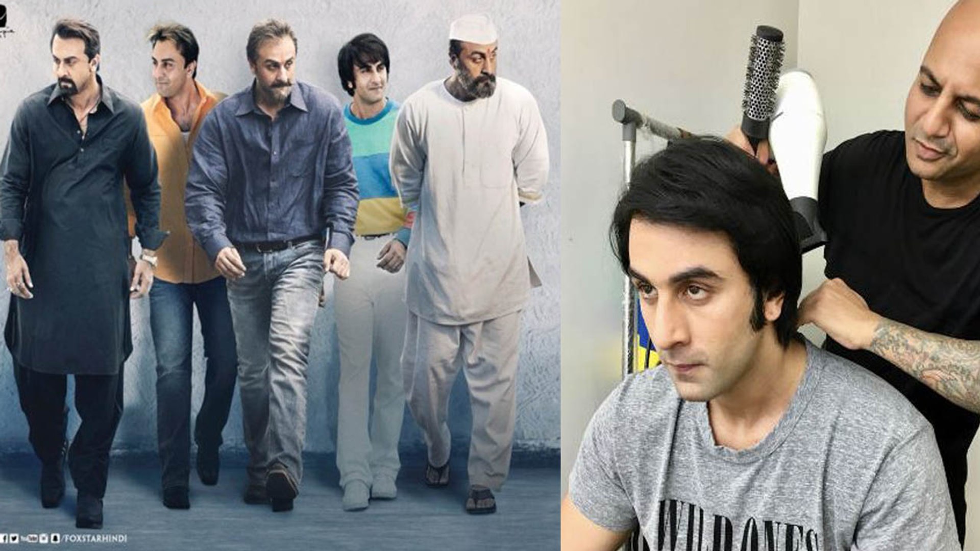 Sanju: Man who truns Ranbir Kapoor into Sanju, celebrity hair-stylist Aalim  Hakim। FilmiBeat - video Dailymotion