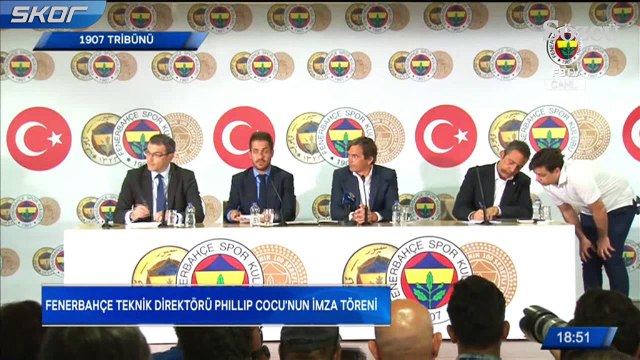 Fenerbahçe’nin yeni teknik direktörü Phillip Cocu imzayı attı! İşte ilk sözleri