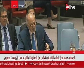 مندوب سوريا بمجلس الأمن: تركيا قوة احتلال وسببت مأساة إنسانية فى الشمال السورى