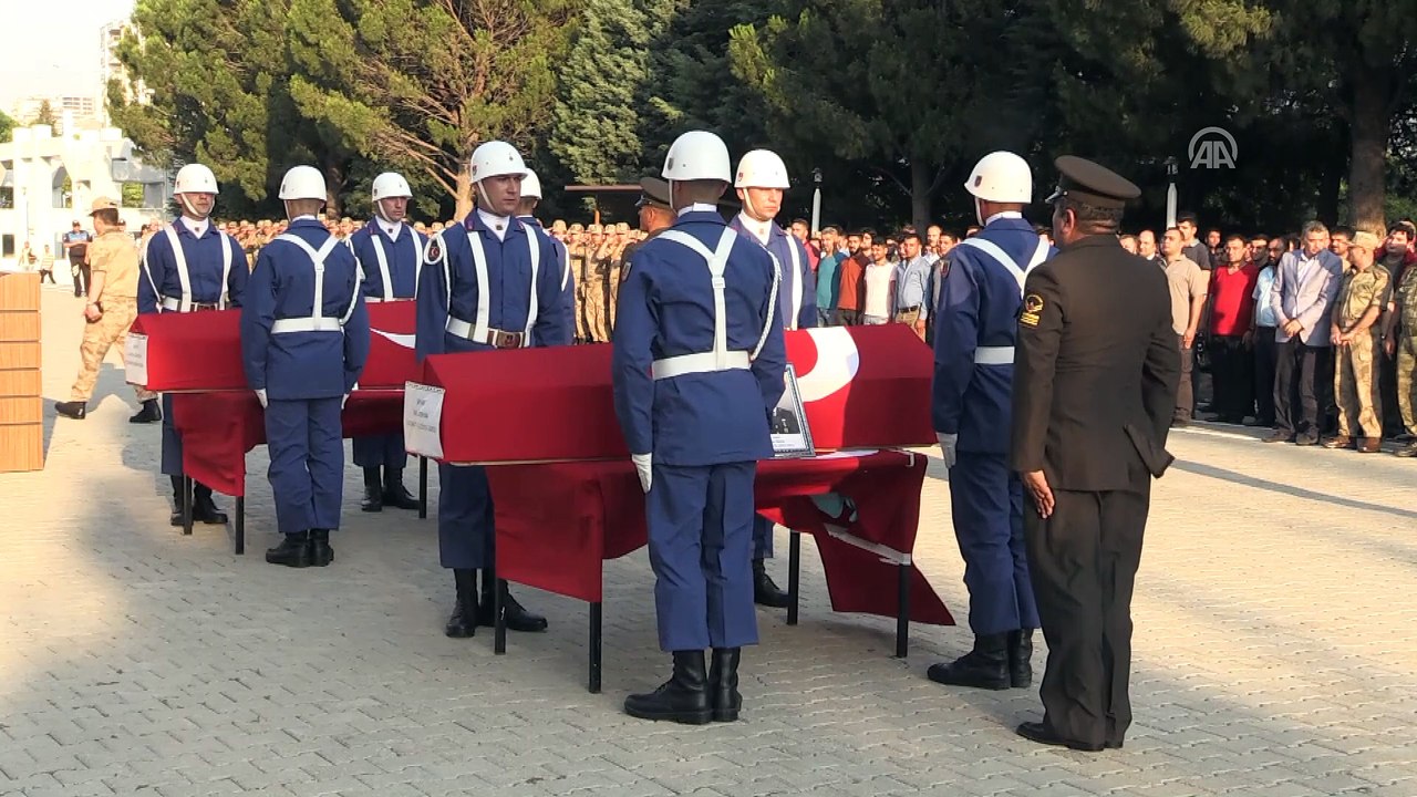 Şehitler için tören düzenlendi - KAHRAMANMARAŞ