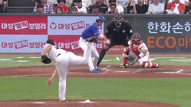 한화 김민우, 데뷔 4년 만에 첫 7이닝 무실점 호투 / YTN