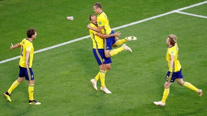 ثلاثية السويد في مرمى المكسيك من كل الزوايا