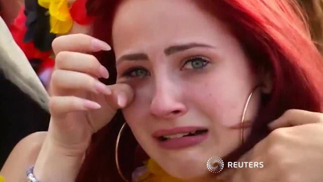 Coupe du Monde 2018 - Les supporters allemands effondrés
