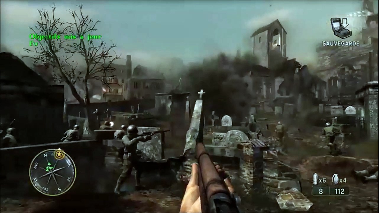 Let's play - Call of duty 3 : En marche vers Paris : épisode 1 , Saint lô