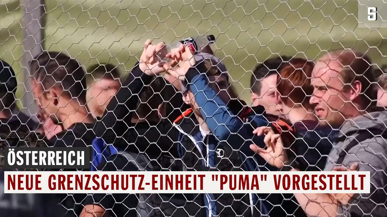 Österreich: Grenzschutz-Einheit übt Einsatz gegen Flüchtlinge