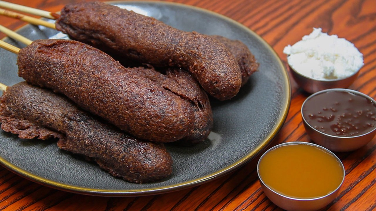 Dessert Corndogs