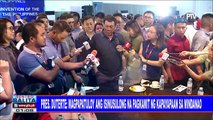 #SentroBalita| Pangulong #Duterte: Magpapatuloy ang isinusulong na pagkamit ng kapayapaan sa Mindanao