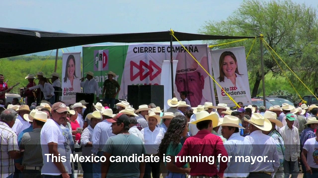 Mexico candidate runs for mayor... from jail