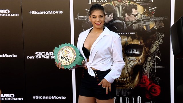Maricela Cornejo Sicario: Day of the Soldado Premiere Red Carpet