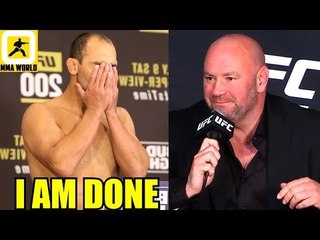Former UFC Welterweight Champion announces his retirement from MMA,Gastelum on Dana White,Cormier