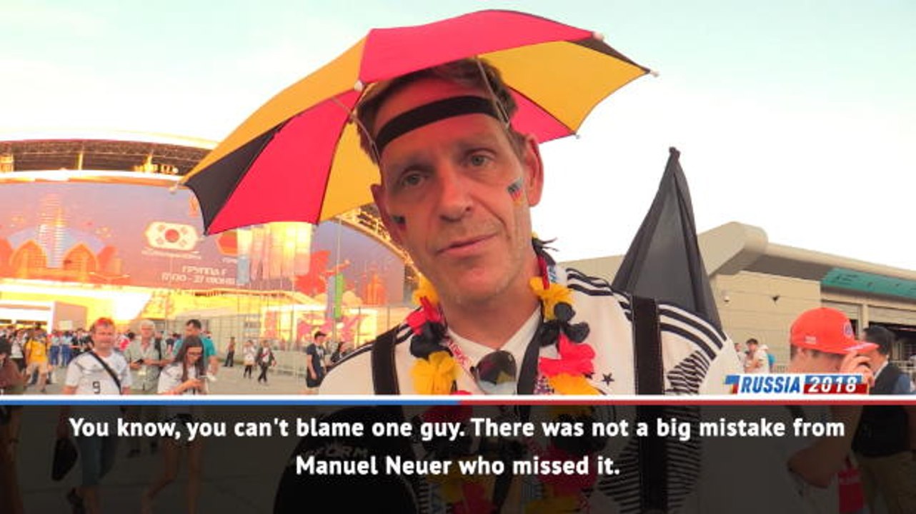 Loew should go - Germany fans on shock exit