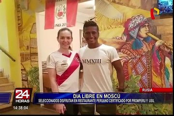 Moscú: seleccionados disfrutaron su día libre antes de volver a nuestro país