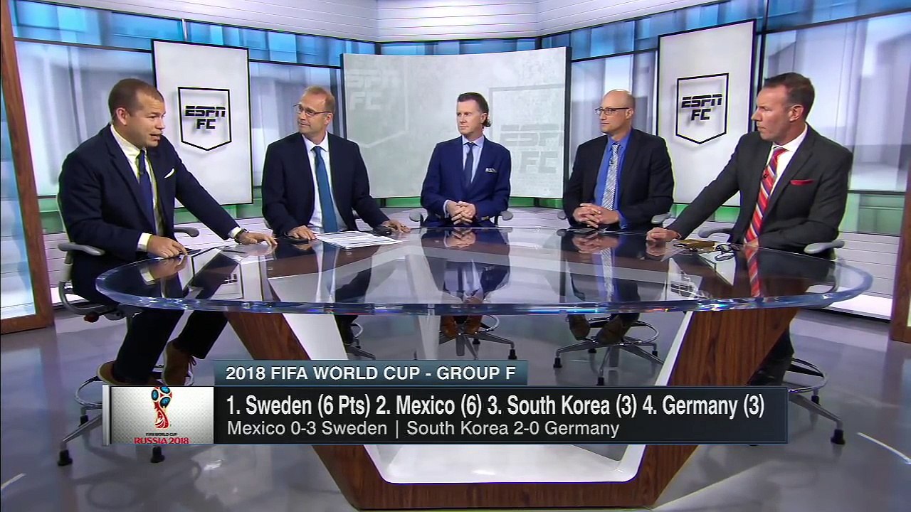 ESPN FC 28th JUNE 2018 GERMANY SELF DESTRUCT. COUNTIHO LEADER OF BRAZIL. SWEDISH DELIGHT