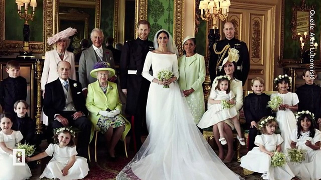 Prinz Harry & Herzogin Meghan - Mit George & Charlotte: Die offiziellen Hochzeitsfotos sind da!