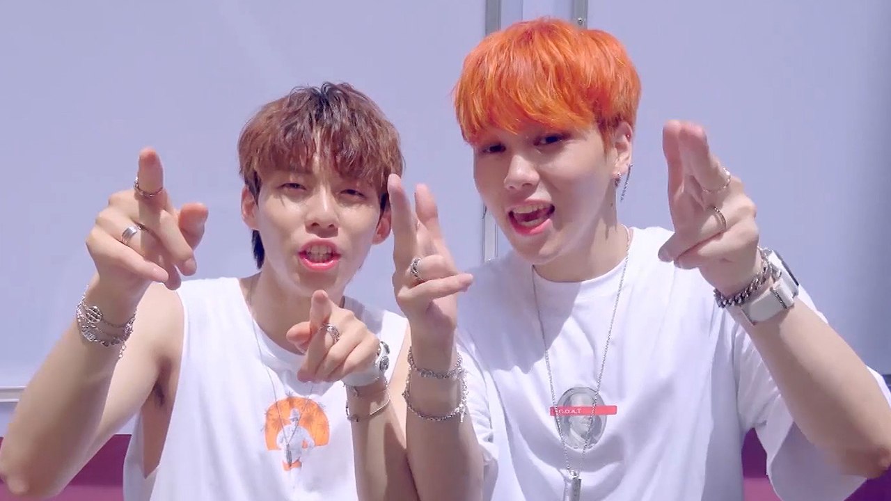 [Pops in Seoul] Woo Jin-young & Kim Hyun-soo(우진영X김현수)'s 'Falling in Love(설레고 난리)' MV Shooting Sketch