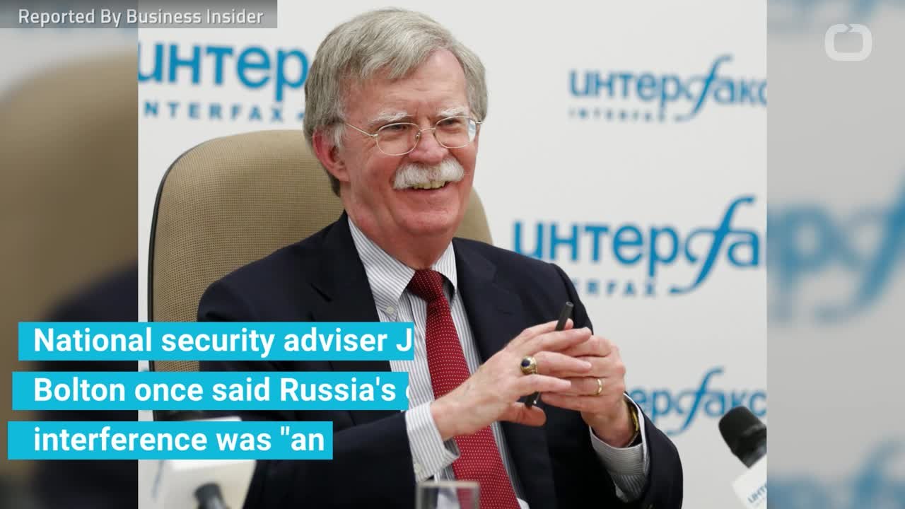 John Bolton just did a complete 180 on his Russia stance after meeting with Putin