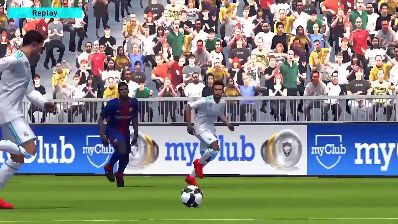 PES 2018 : Real Madrid Vs Barcelona