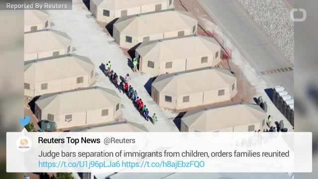 Judge Bars Separation of Immigrants From Children, Orders Families Reunited