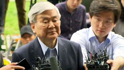 '상속세 탈루' 조양호 회장 검찰 출석..."검찰에 모든 것 말하겠다" / YTN