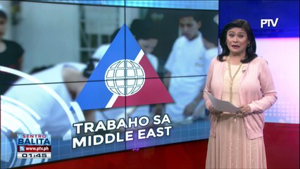 #SentroBalita: Nasa 1000 Pinay nurse, kailangan sa Saudi Arabia