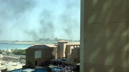 حريق فندق موفنبيك دبي