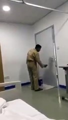 فيديو إدارة مستشفى في السعودية تجدد غرف المرضى وهم بداخلها