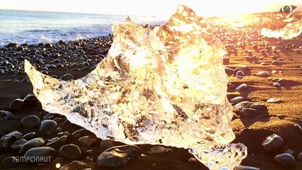 شاطئ ألماس في أيسلندا