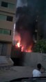 فيديو: حريق ضخم في القاهرة يلتهم 16 سيارة