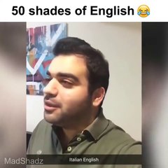 فيديو شاب عربي يتحدث الإنجليزية بلهجات مختلفة.. أدائه سيبهرك!